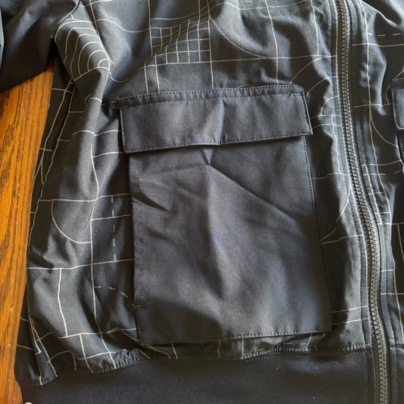 Adidas Originals Miami Hurricanes Playoff FZ Jacket Men's Black Size Medium - Picture 3 of 9